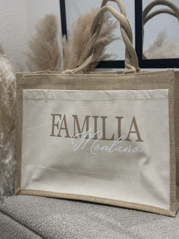 Sac en jute - FAMILY
