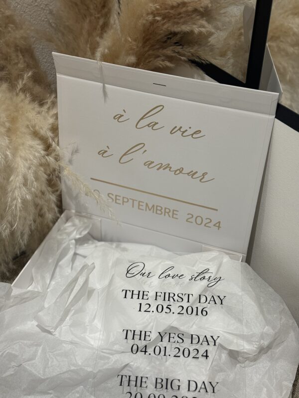 Box - à la vie, à l’amour