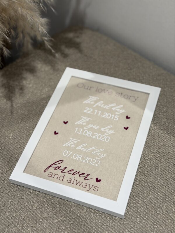 IMG_9163 Cadre - Our Love Story