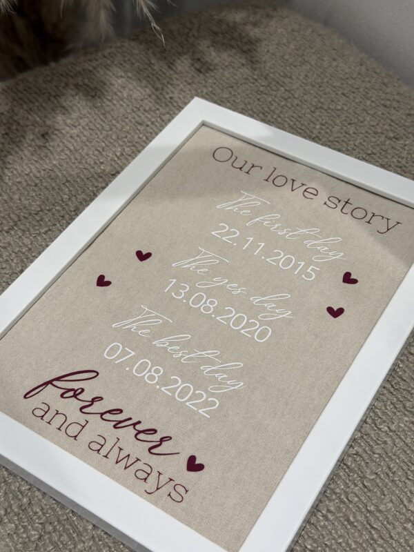IMG_9164 Cadre - Our Love Story