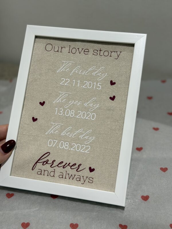 IMG_9171 Cadre - Our Love Story