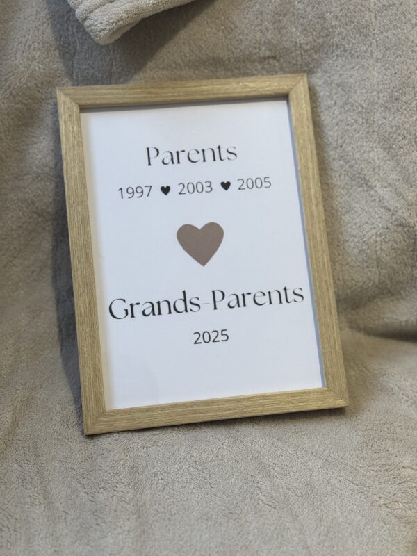 Cadre - Grande nouvelle