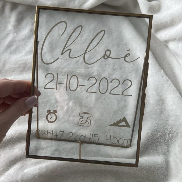 Cadre - Douce arrivée