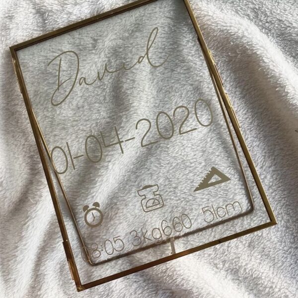 Cadre - Douce arrivée