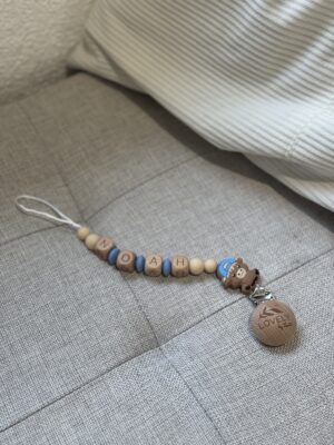 Attache tétine - Léo le Veau